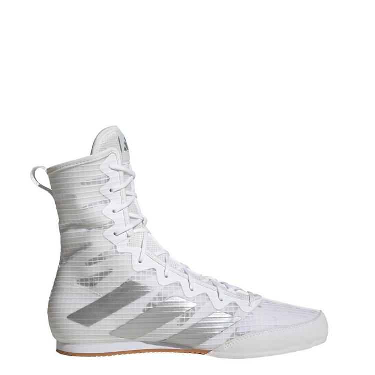 adidas adidas Box Hog 4 Boxschuh Boxschuhe - Cloud White / Silver Metallic / Core Black - 0 | SportScheck