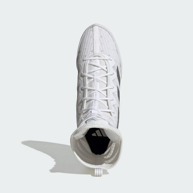 adidas adidas Box Hog 4 Boxschuh Boxschuhe - Cloud White / Silver Metallic / Core Black - 1 | SportScheck