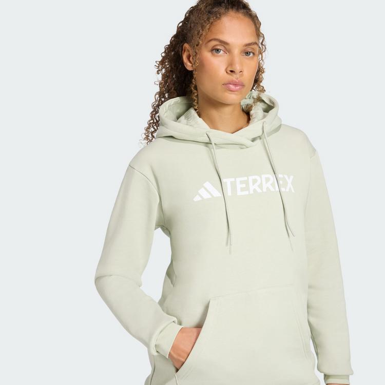 adidas adidas Terrex Multi Large Logo Hoodie Hoodie Damen - Halo Green - 0 | SportScheck