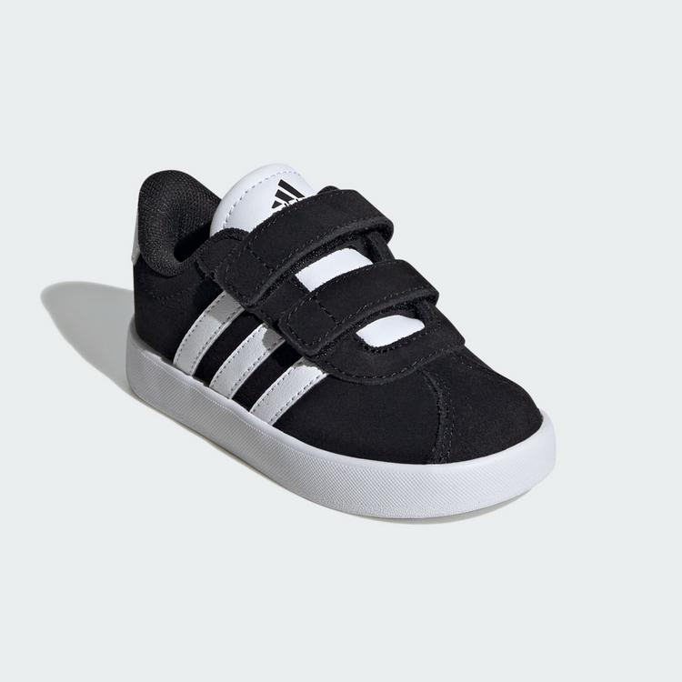 adidas adidas VL Court 3.0 Schuh Sneaker Kinder - Core Black / Cloud White / Core Black - 3 | SportScheck