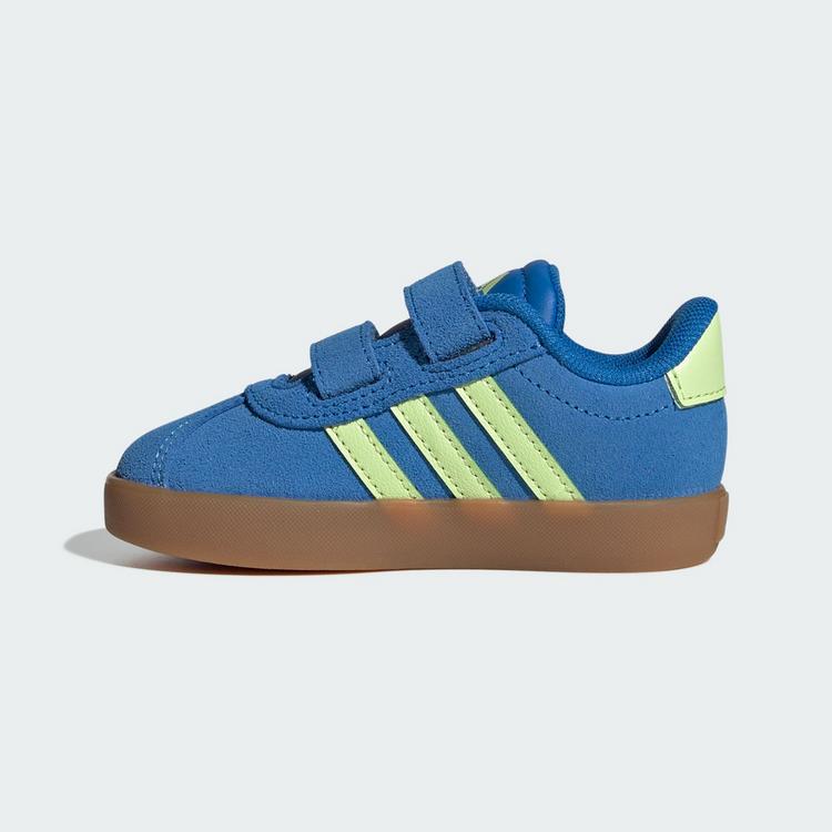 adidas adidas VL Court 3.0 Schuh Sneaker Kinder - Bright Royal / Pulse Lime / Gum - 5 | SportScheck