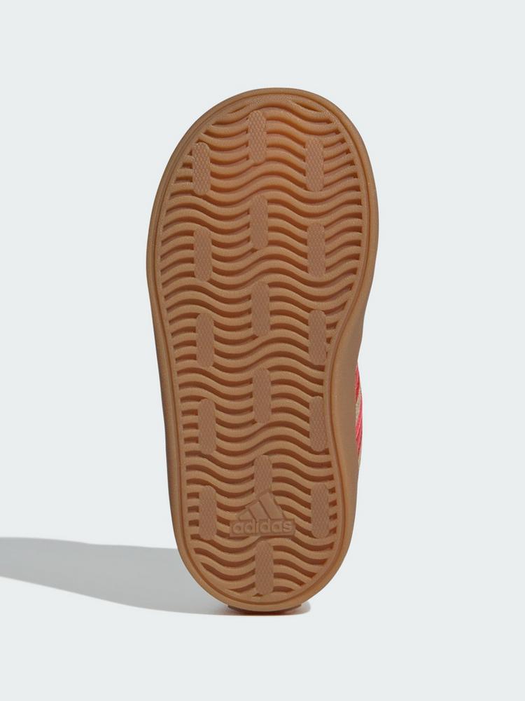 adidas adidas VL Court 3.0 Schuh Sneaker Kinder - Blanch Cargo / Pure Ruby / Gold Metallic - 2 | SportScheck