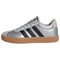 adidas VL Court&nbsp;3.0 Schuh Sneaker Kinder - Silver Metallic / Core Black / Light Solid Grey