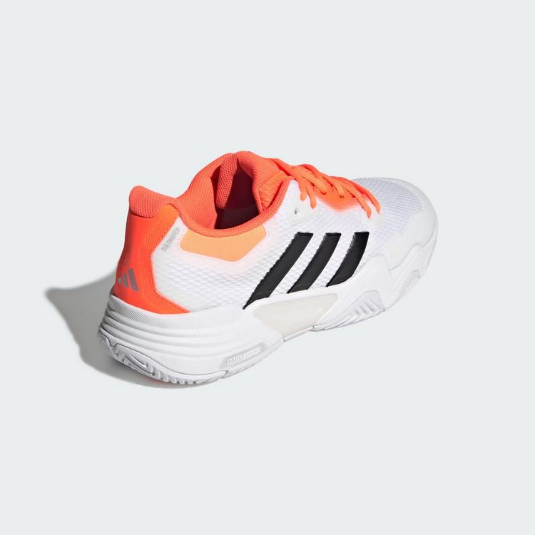 adidas adidas Solematch Control 2 Tennisschuh Tennisschuhe - Cloud White / Core Black / Lucid Orange - 4 | SportScheck
