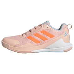 adidas Novaflight 2 Indoor Schuh Hallenschuhe Damen Blush Pink / Lucid Orange / Cloud White