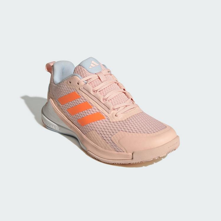adidas adidas Novaflight 2 Indoor Schuh Hallenschuhe Damen - Blush Pink / Lucid Orange / Cloud White - 3 | SportScheck