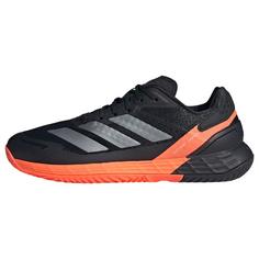adidas Defiant Speed 2 Tennisschuh Tennisschuhe Herren Core Black / Core Black / Lucid Orange