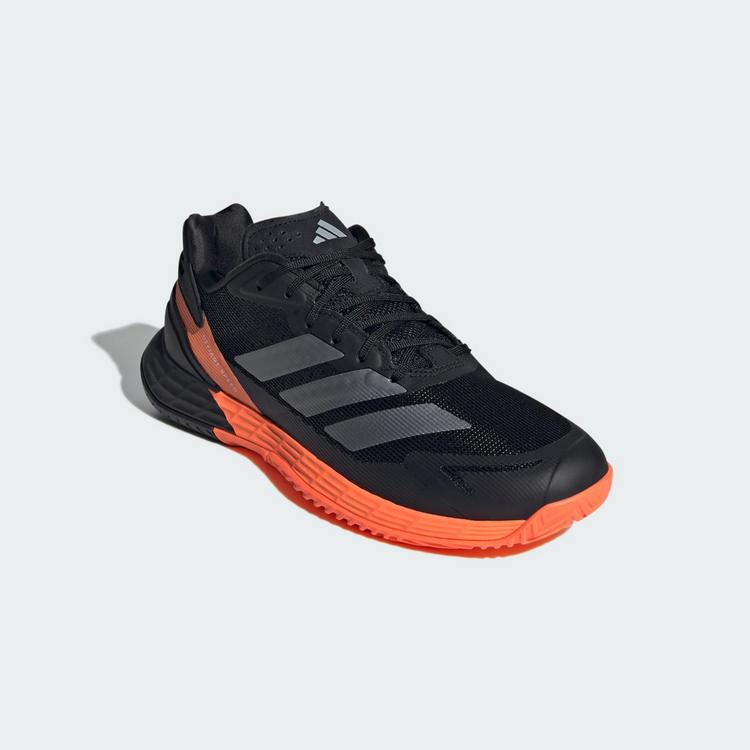 adidas adidas Defiant Speed 2 Tennisschuh Tennisschuhe Herren - Core Black / Core Black / Lucid Orange - 3 | SportScheck