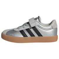 adidas VL Court 3.0 Kids Schuh Sneaker Kinder - Silver Metallic / Core Black / Light Solid Grey