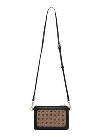 Ilse Jacobsen BRAID03 Umh&auml;ngetasche Damen - Mocca Black