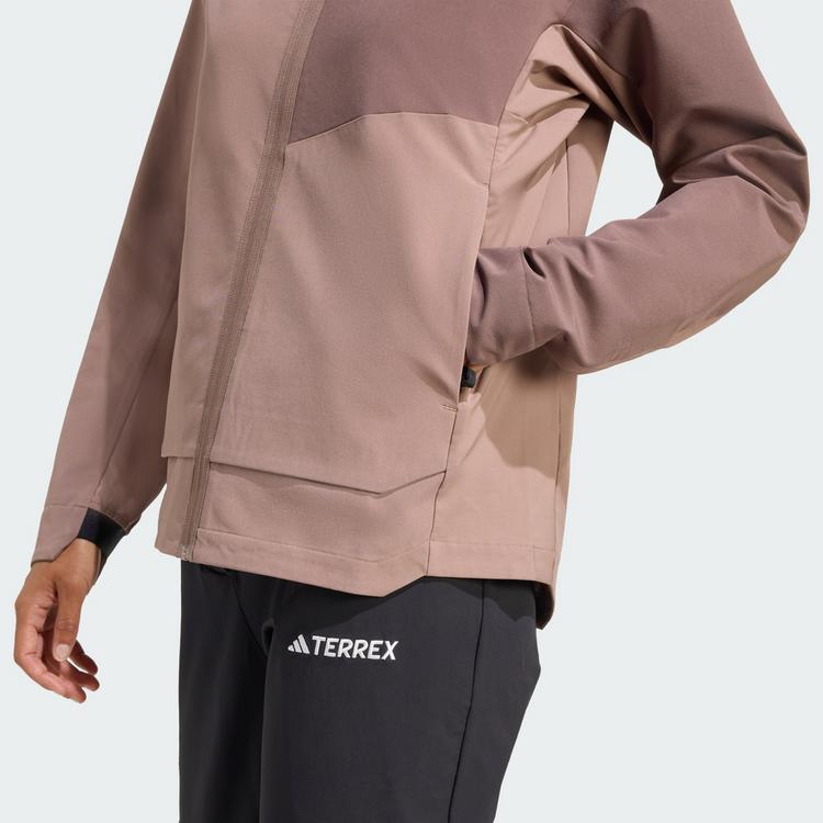 adidas adidas Terrex Multi Softshelljacke Outdoorjacke Damen - Trace Brown - 0 | SportScheck