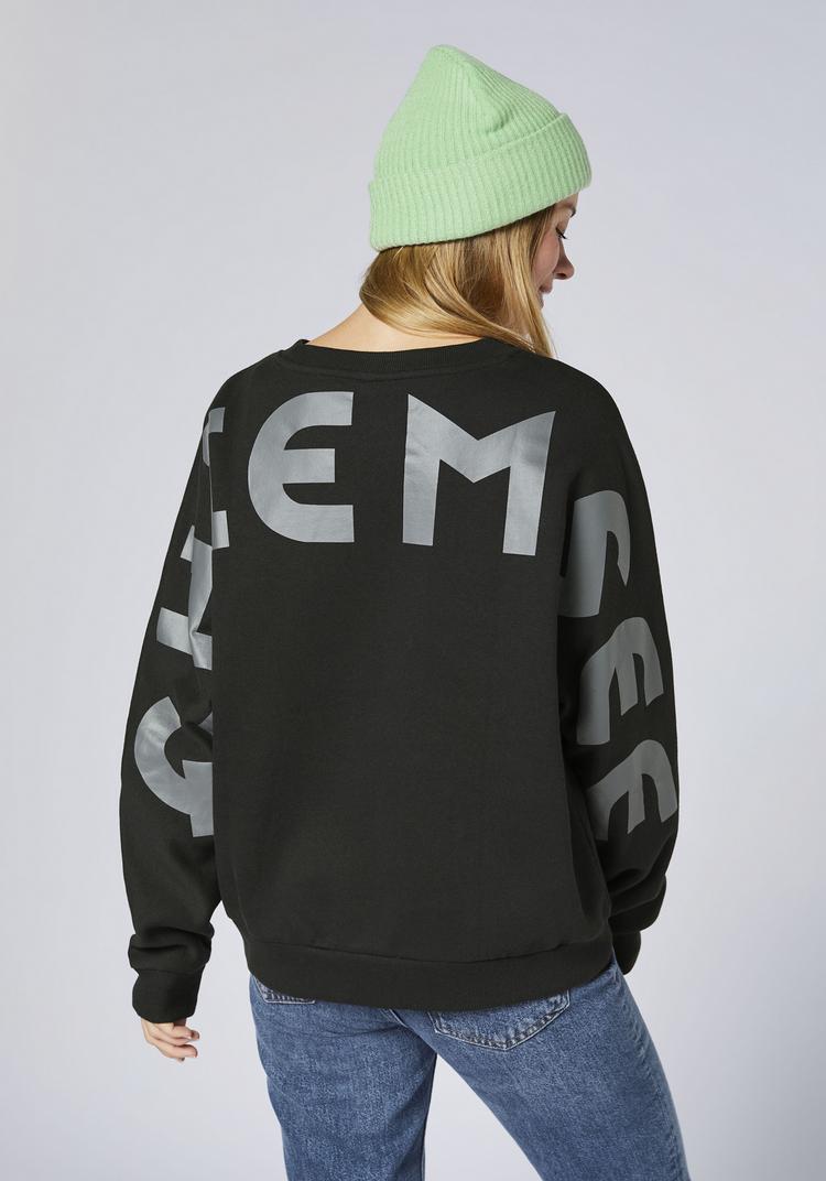 Chiemsee Chiemsee Rundhalspullover Sweatshirt Damen - 19-3911 Black Beauty - 2 | SportScheck