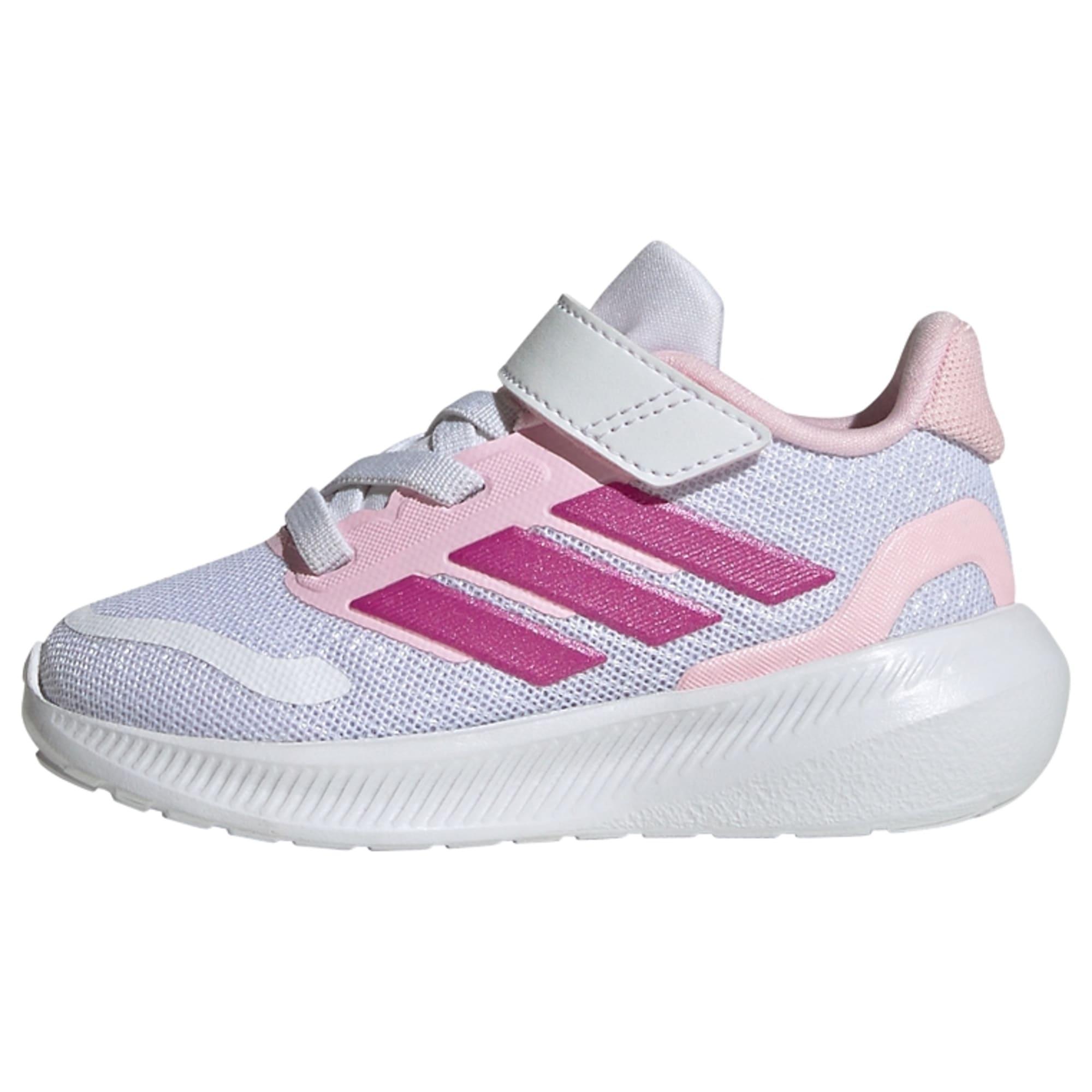 adidas Runfalcon 5 Kids Schuh Laufschuhe Kinder - Cloud White / Clear Pink / Grey Two