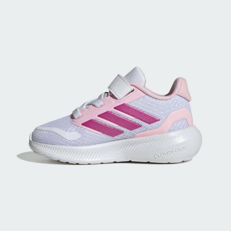 adidas adidas Runfalcon 5 Kids Schuh Laufschuhe Kinder - Cloud White / Clear Pink / Grey Two - 5 | SportScheck