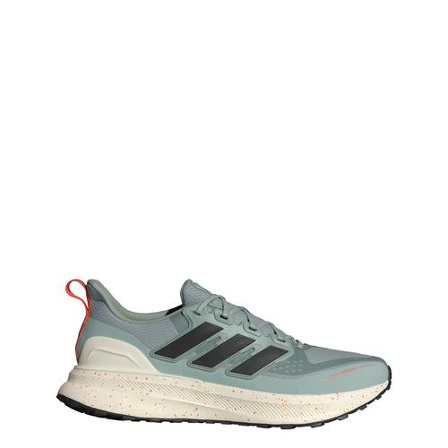 Rückansicht von adidas Ultrarun 5 TR Laufschuh Laufschuhe Herren Wonder Sage / Core Black / Dusky Orange