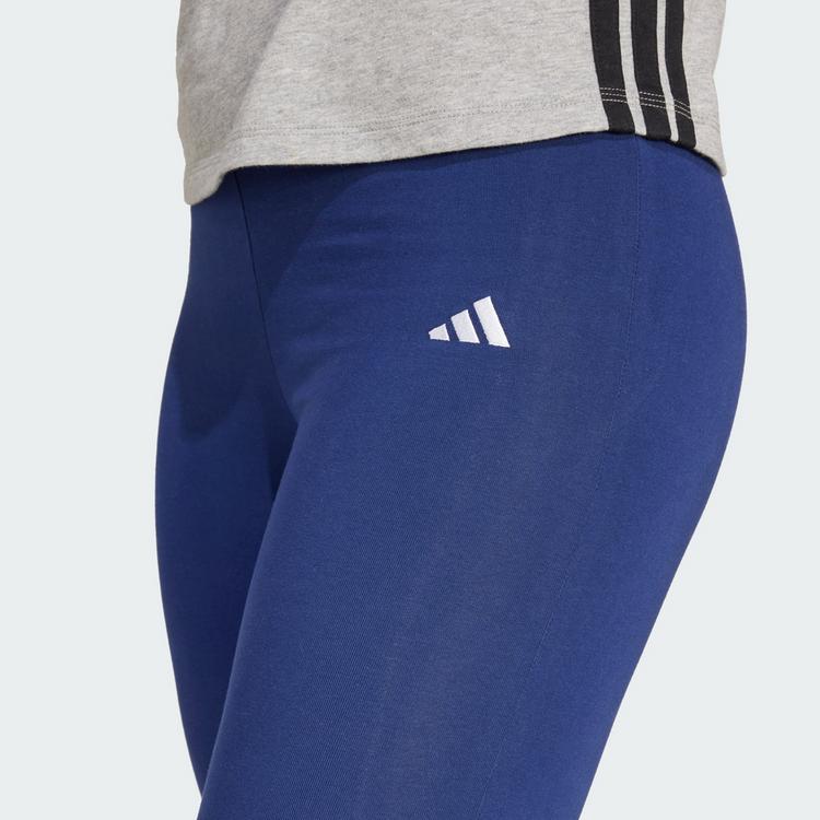 adidas adidas Essentials Small Logo Flared Leggings Leggings Damen - Dark Blue / White - 0 | SportScheck