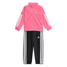 adidas Essentials CLIMACOOL Kids Trainingsanzug Trainingsanzug Kinder Pink Fusion / White / White