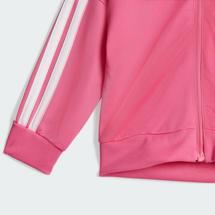 adidas adidas Essentials CLIMACOOL Kids Trainingsanzug Trainingsanzug Kinder - Pink Fusion / White / White - 1 | SportScheck