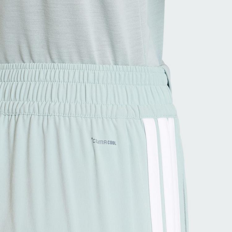 adidas adidas Train Essentials 3-Streifen Woven Hose Trainingshose Damen - Wonder Sage / White - 1 | SportScheck