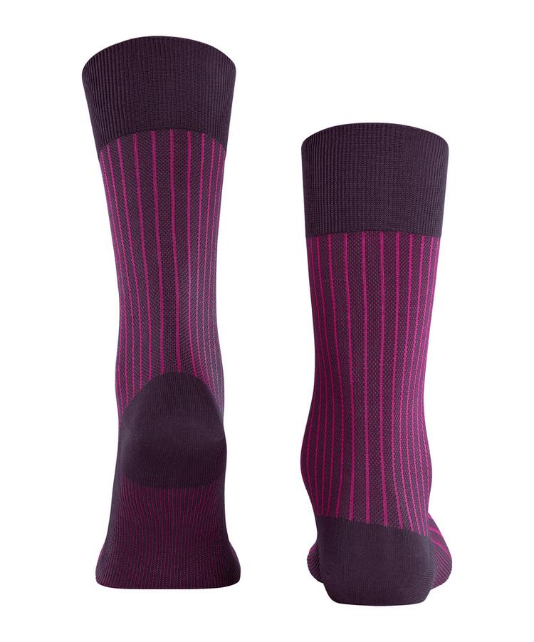 Falke Falke Oxford Stripe SO Socken Herren - aubergine (8282) - 0 | SportScheck