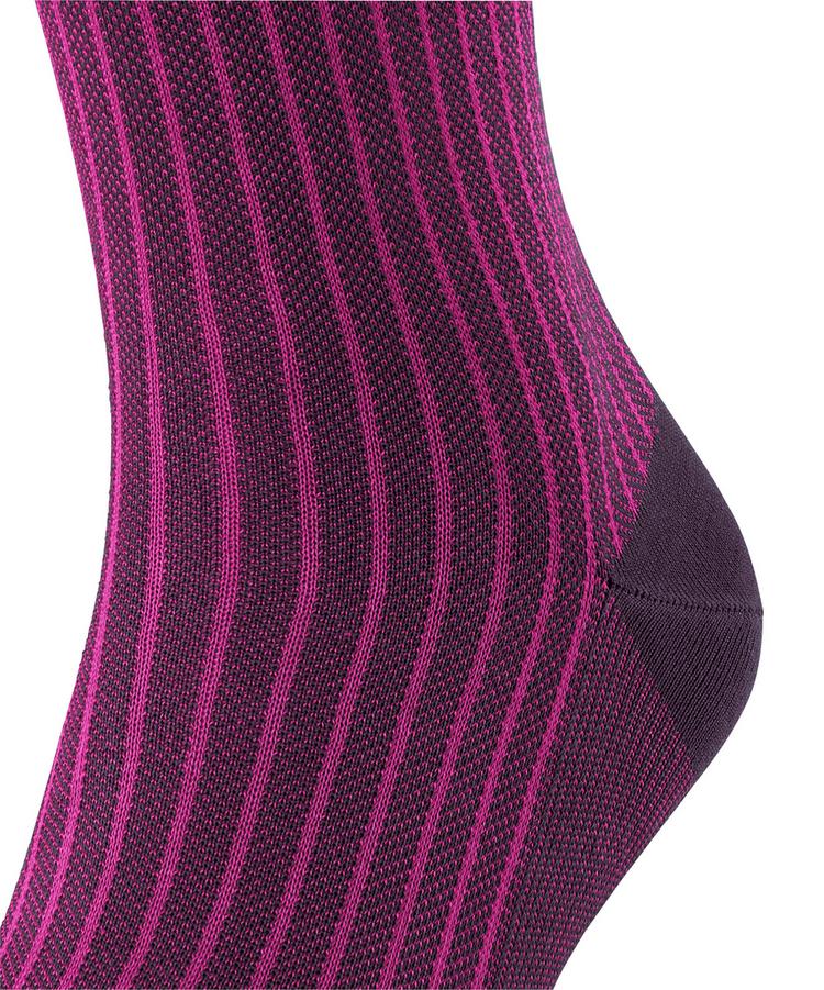 Falke Falke Oxford Stripe SO Socken Herren - aubergine (8282) - 1 | SportScheck