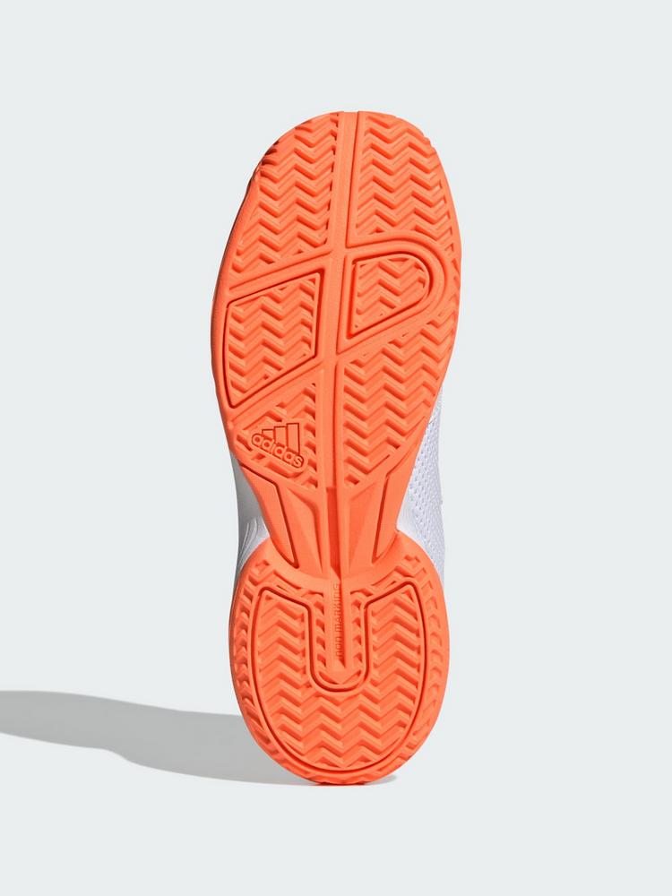 adidas adidas Courtflash Kids Tennisschuh Tennisschuhe Kinder - Lucid Orange / Cyber Metallic / Cloud White - 2 | SportScheck