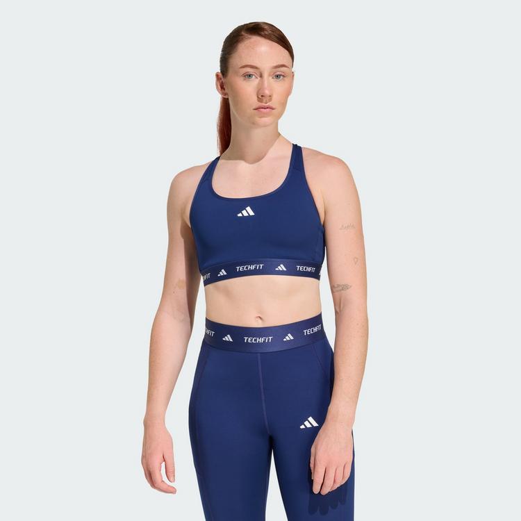 adidas adidas TECHFIT Sport-BH BH Damen - Dark Blue - 0 | SportScheck