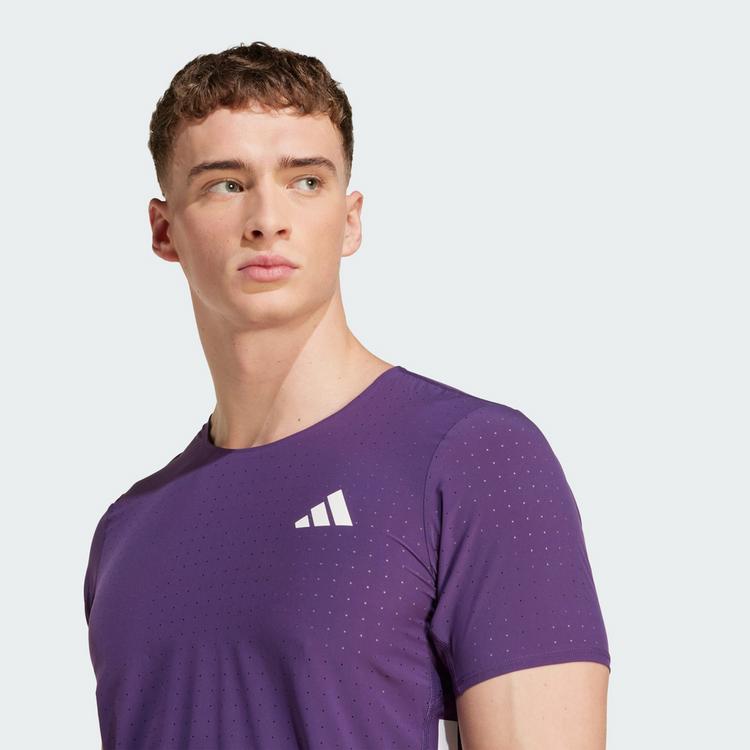 adidas adidas Adizero Running T-Shirt Funktionsshirt Herren - Aurora Plum - 0 | SportScheck