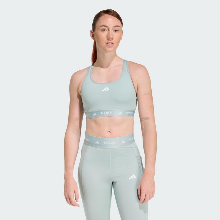 adidas adidas TECHFIT Sport-BH BH Damen - Wonder Sage - 0 | SportScheck