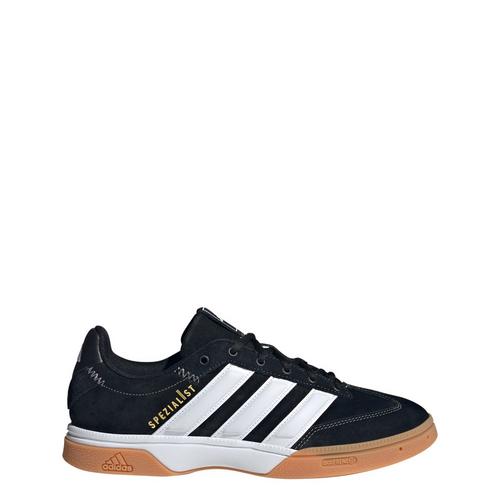 Rückansicht von adidas Spezialist Indoor Schuh Hallenschuhe Core Black / Cloud White / Grey Three