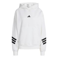 adidas Future Icons 3-Streifen Hoodie Hoodie Damen White