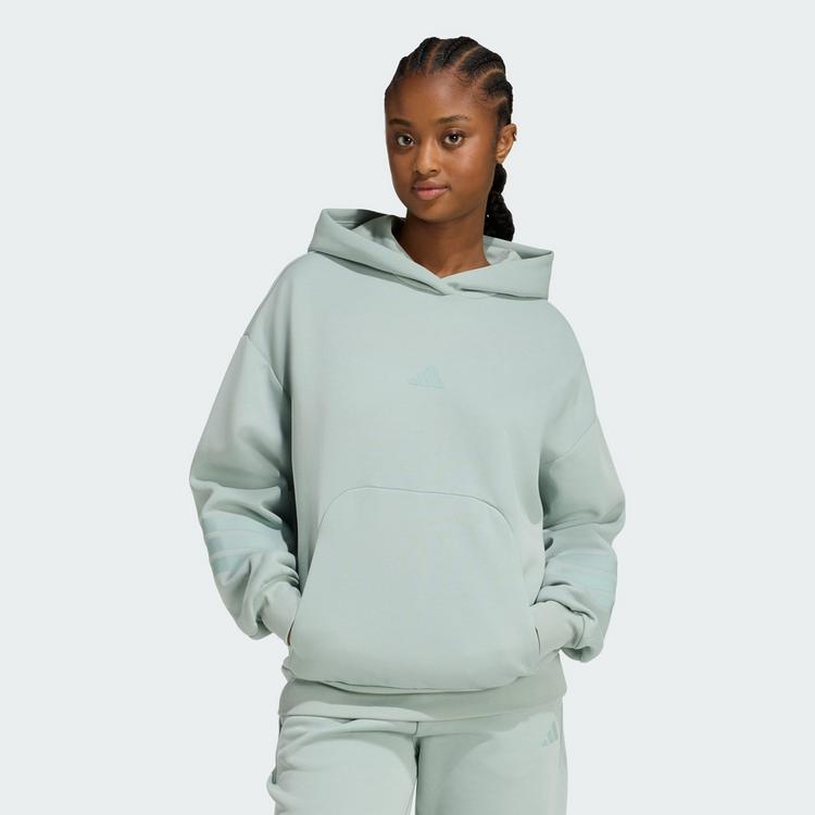 adidas adidas Future Icons 3-Streifen Hoodie Hoodie Damen - Wonder Sage - 0 | SportScheck