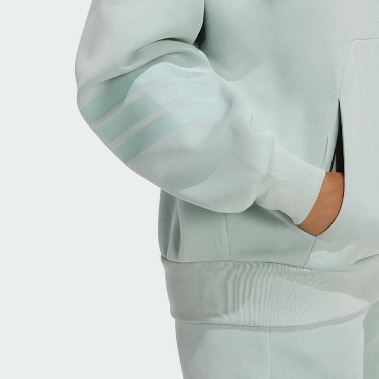 adidas adidas Future Icons 3-Streifen Hoodie Hoodie Damen - Wonder Sage - 0 | SportScheck