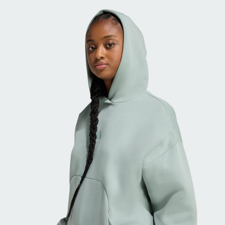 adidas adidas Future Icons 3-Streifen Hoodie Hoodie Damen - Wonder Sage - 1 | SportScheck