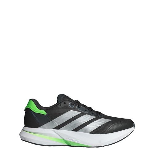 Rückansicht von adidas Duramo Speed 2 Laufschuh Laufschuhe Herren Carbon / Matte Silver / Lime Burst