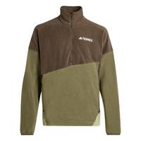 adidas Terrex Multi Climawarm Fleece-Anorak Funktionssweatshirt Herren - Shadow Olive / Olive Strata