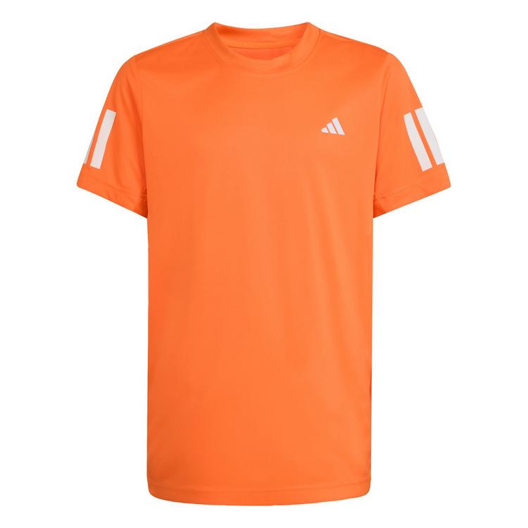 adidas adidas Club Tennis 3-Streifen Kids T-Shirt Poloshirt Kinder - Pure Orange - 0 | SportScheck