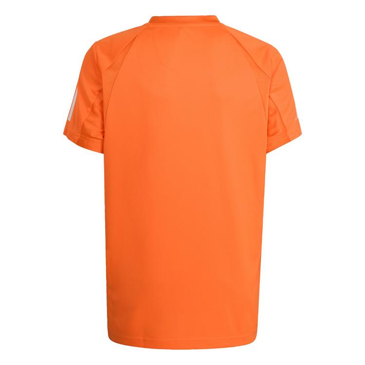adidas adidas Club Tennis 3-Streifen Kids T-Shirt Poloshirt Kinder - Pure Orange - 0 | SportScheck