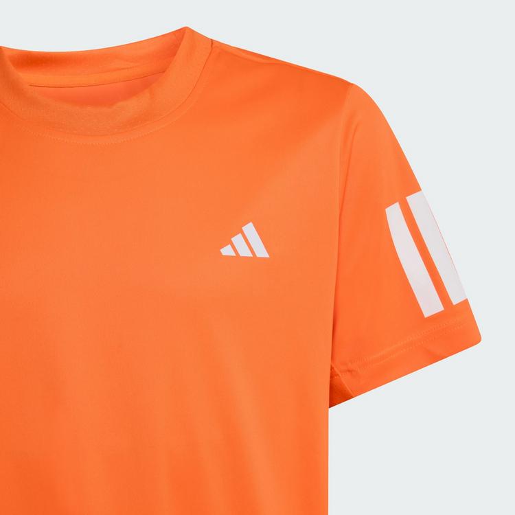 adidas adidas Club Tennis 3-Streifen Kids T-Shirt Poloshirt Kinder - Pure Orange - 1 | SportScheck