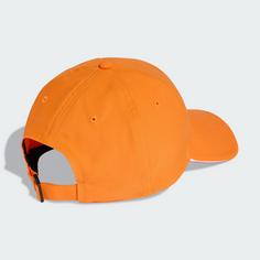 Rückansicht von adidas AEROREADY Baseball Kappe Cap Pure Orange / Black / Black