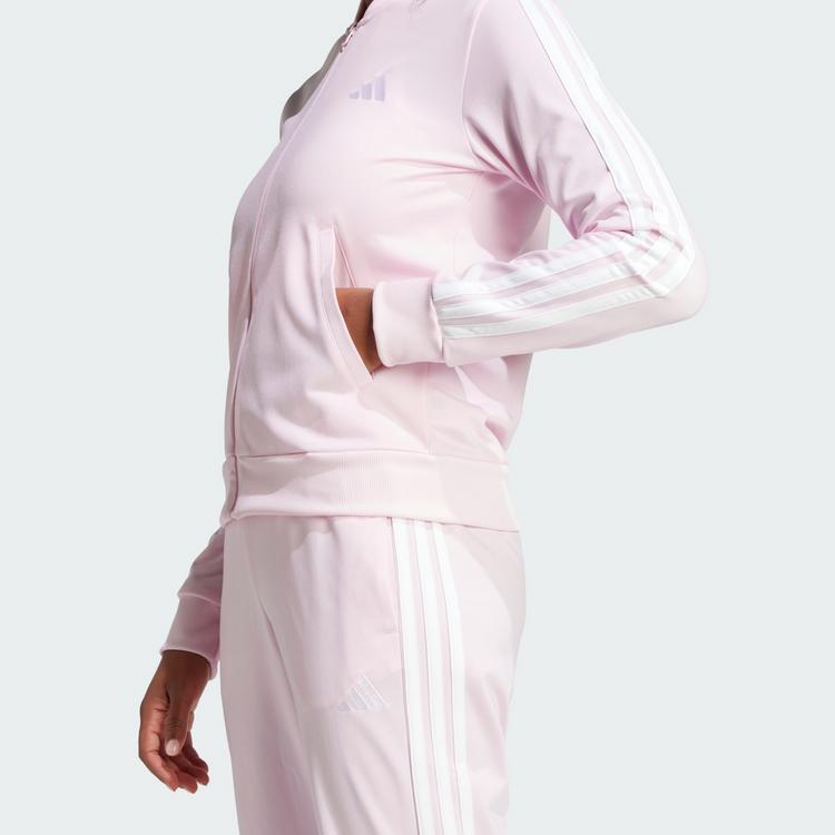 adidas adidas DAYREADY TRAININGSANZUG Trainingsanzug Damen - Clear Pink - 0 | SportScheck
