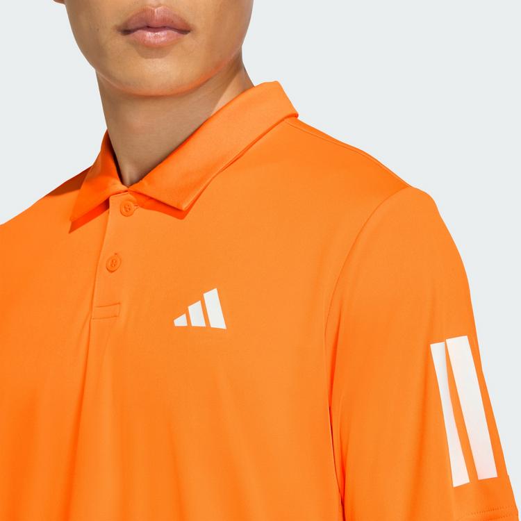 adidas adidas Club Tennis 3-Streifen Poloshirt Funktionsshirt Herren - Pure Orange - 0 | SportScheck