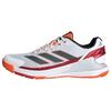 adidas Crazyquick Padel-Schuh Tennisschuhe - Cloud White / Core Black / Lucid Orange
