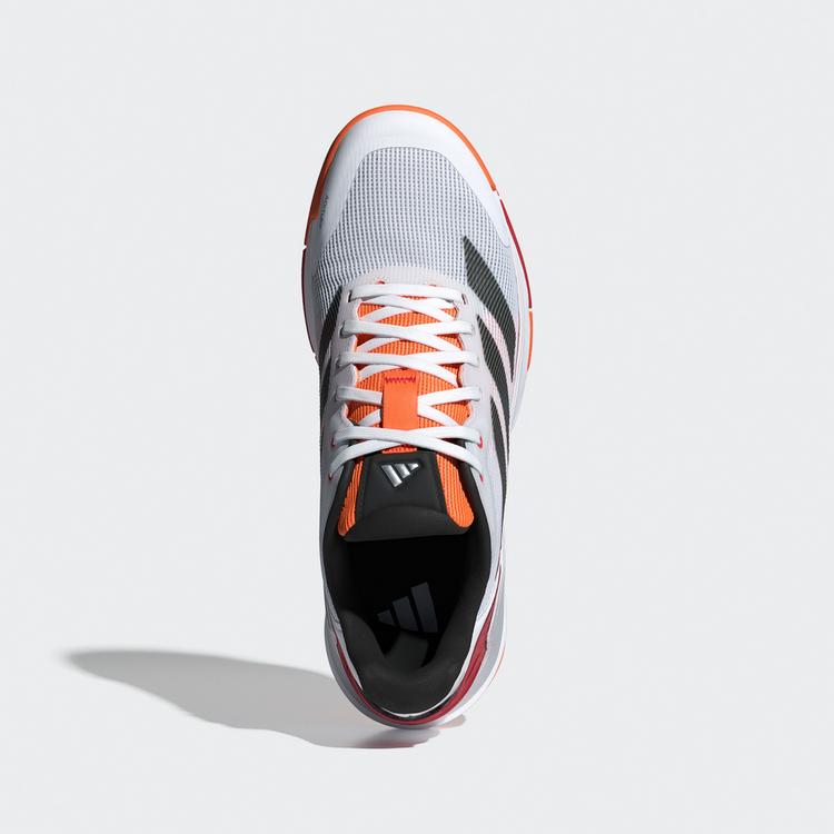 adidas adidas Crazyquick Padel-Schuh Tennisschuhe - Cloud White / Core Black / Lucid Orange - 1 | SportScheck