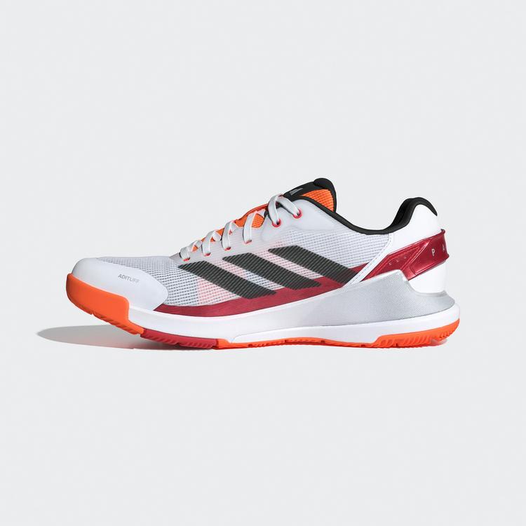 adidas adidas Crazyquick Padel-Schuh Tennisschuhe - Cloud White / Core Black / Lucid Orange - 5 | SportScheck