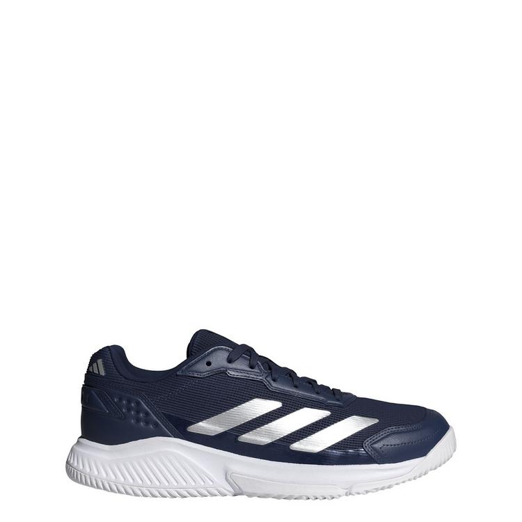 adidas adidas Courtquick Padel Schuh Tennisschuhe Herren - Dark Blue / Silver Metallic / Cloud White - 0 | SportScheck