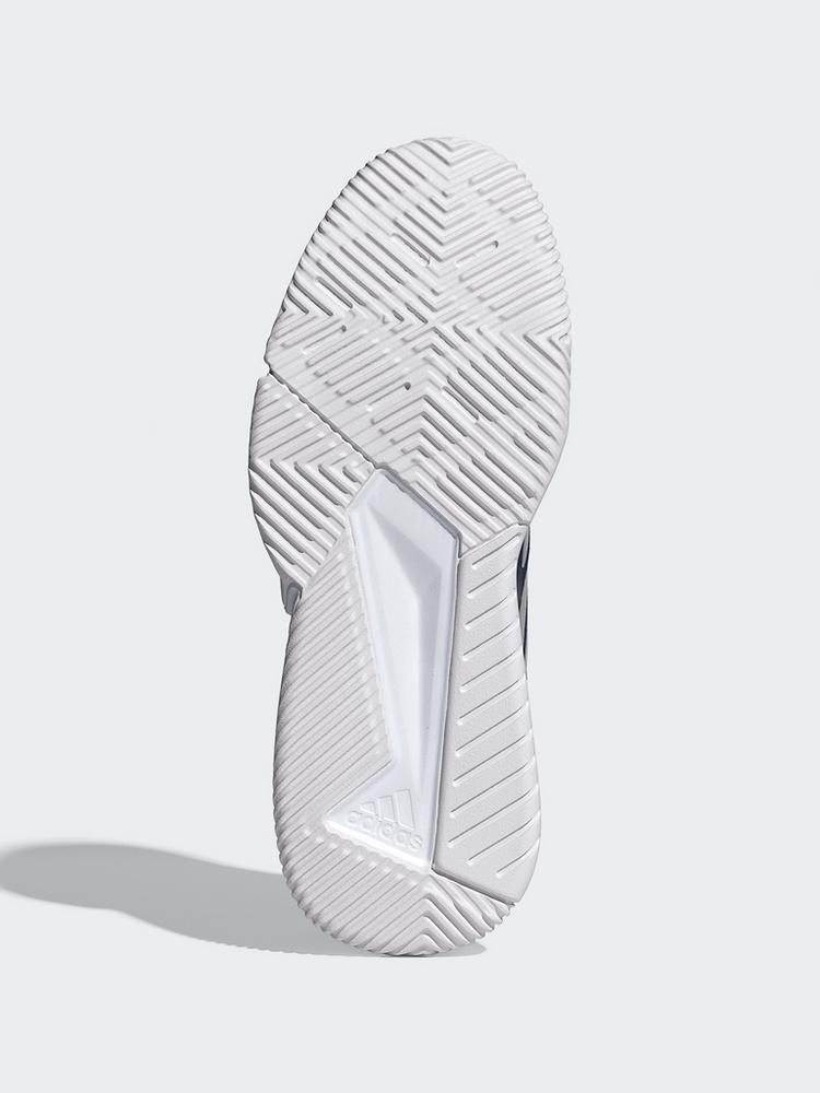 adidas adidas Courtquick Padel Schuh Tennisschuhe Herren - Dark Blue / Silver Metallic / Cloud White - 2 | SportScheck