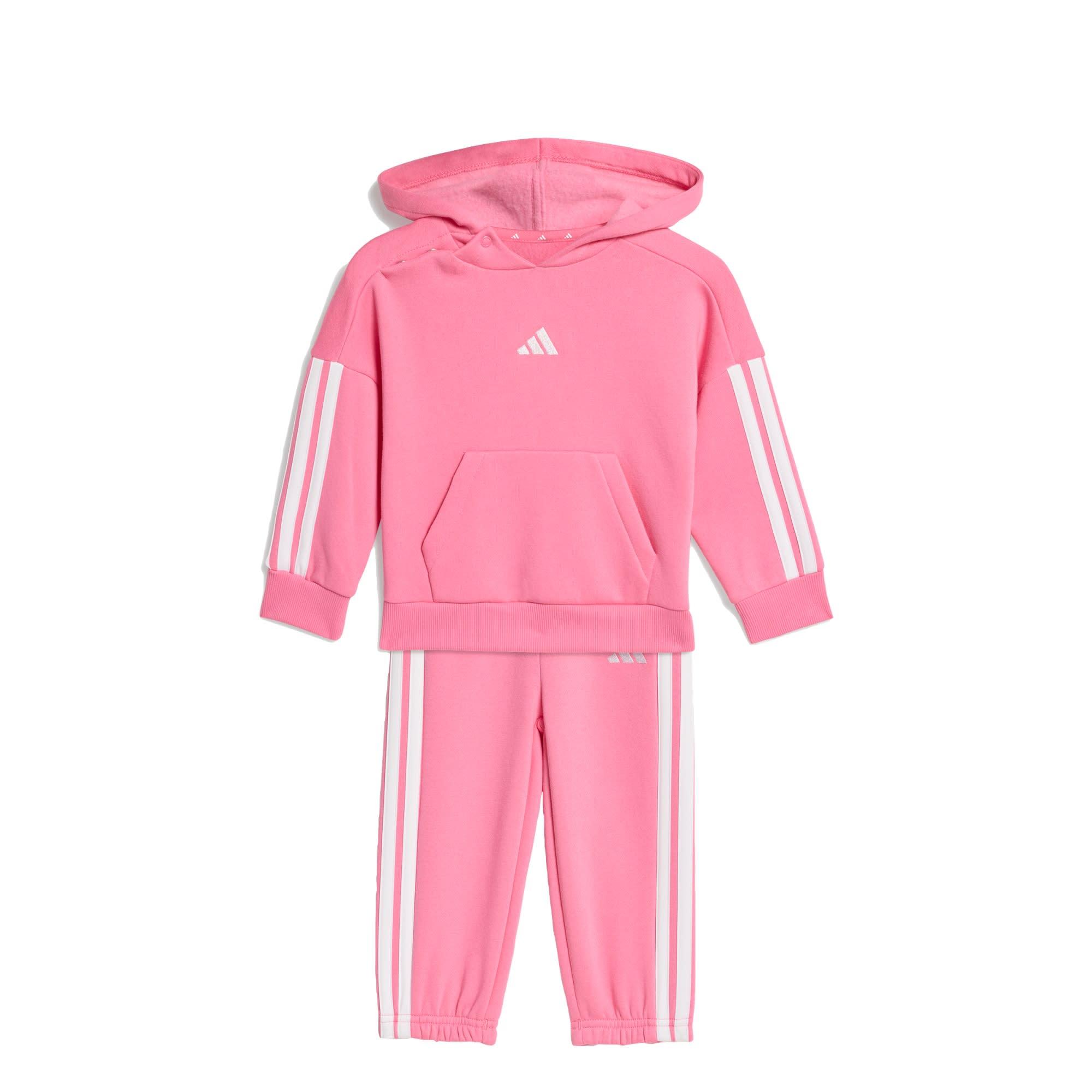 adidas Essentials Kids Jogginghose Hoodie Kinder - Pink Fusion / White