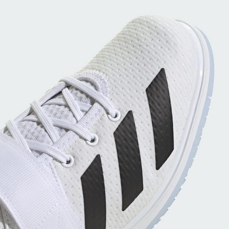 adidas adidas Powerlift 5 Gewichtheberschuh Fitnessschuhe - Cloud White / Core Black / Crystal Sky - 6 | SportScheck
