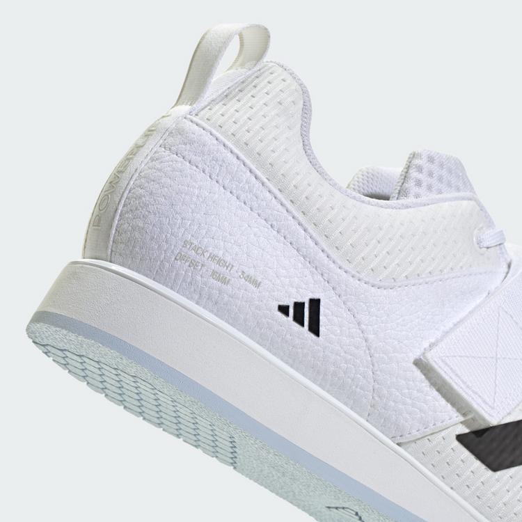 adidas adidas Powerlift 5 Gewichtheberschuh Fitnessschuhe - Cloud White / Core Black / Crystal Sky - 7 | SportScheck